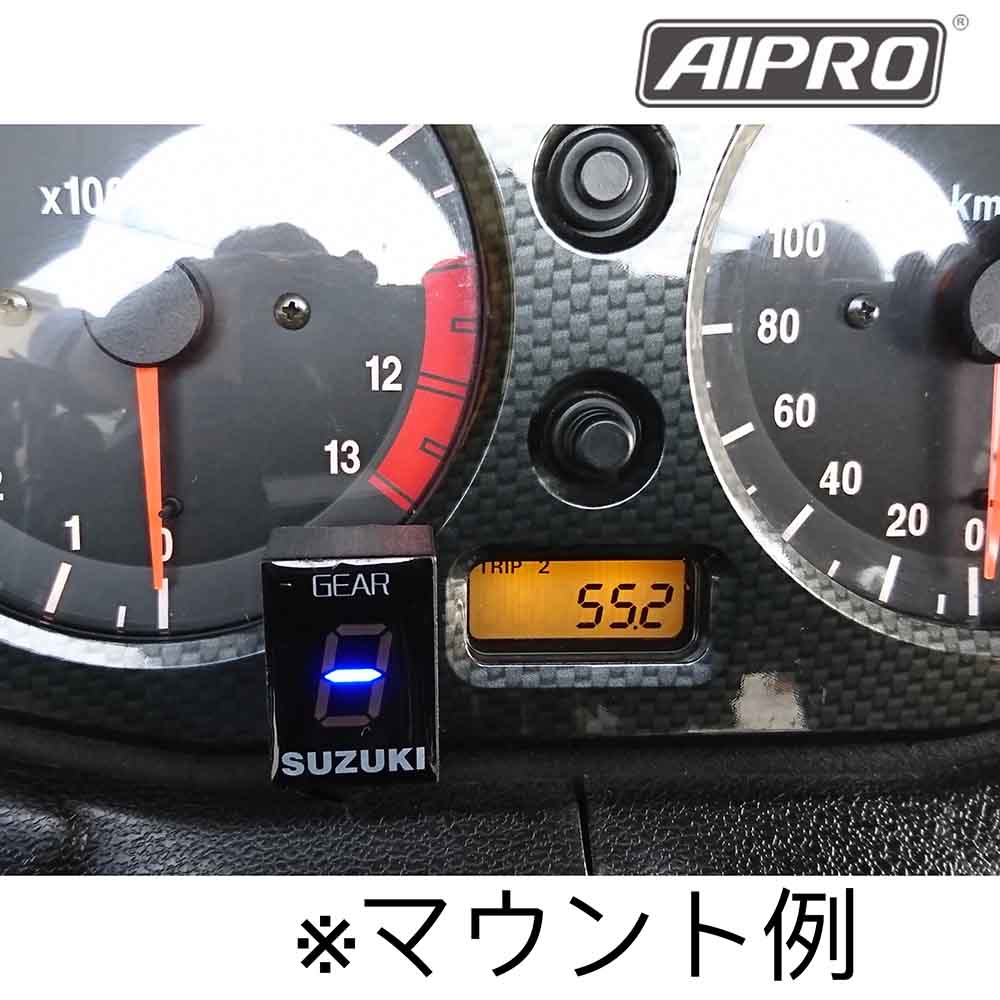 アイプロ製★シフトインジケーター APS2 青 GS1200SS GV78A